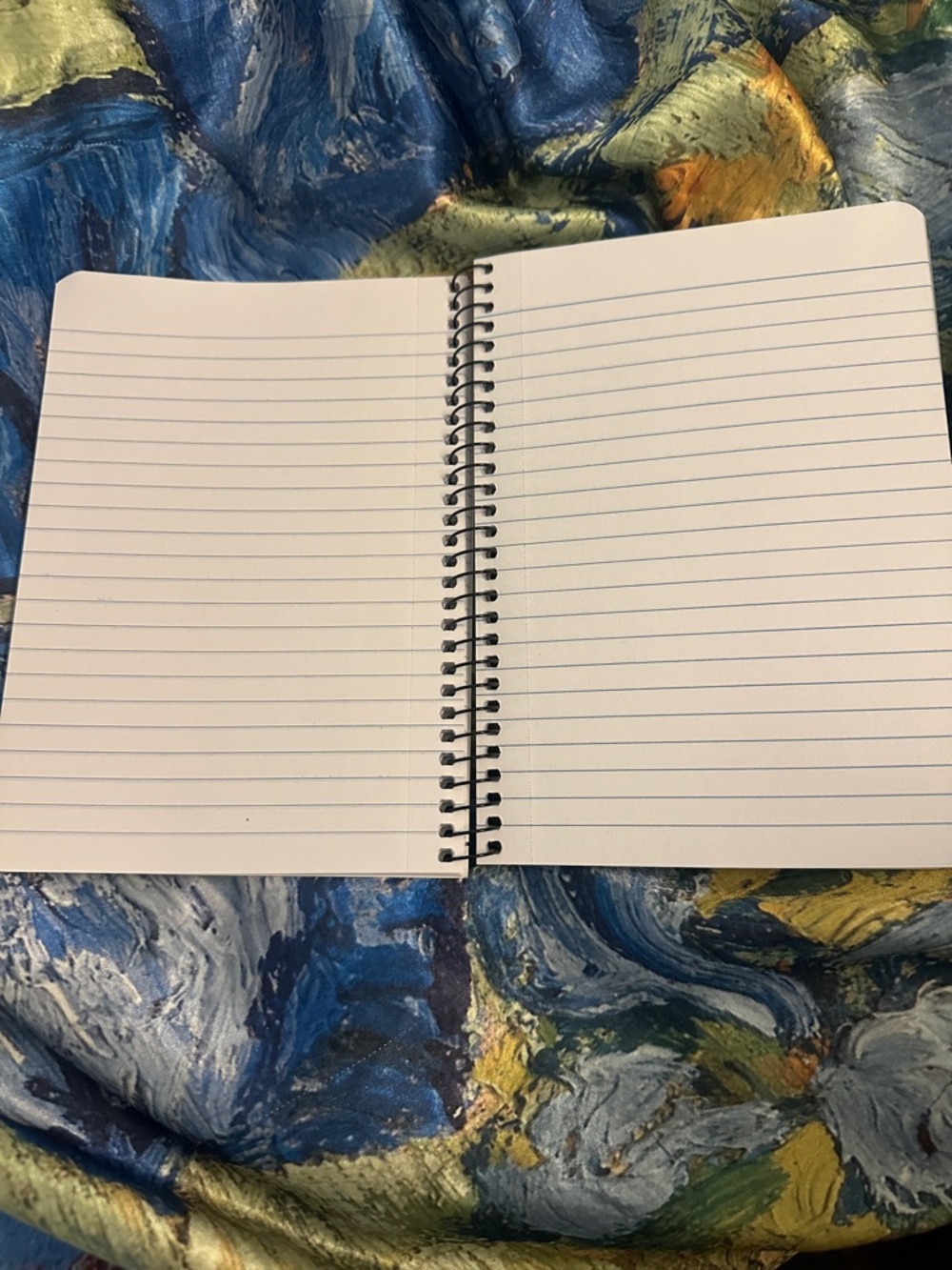 Blue Gradient Spiral Notebook - Picture 4 of 4